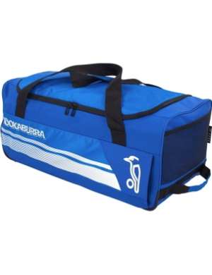 Kookaburra 9500 Wheelie Cricket Bag - Blue/White
